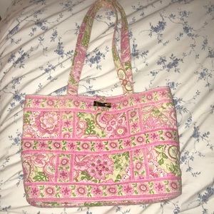 New Vera Bradley Petal Pink Small Toggle Tote